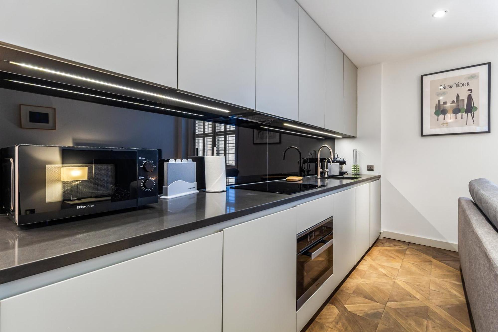 Knightsbridge Residences By Dena Elite Collection Londen Kamer foto