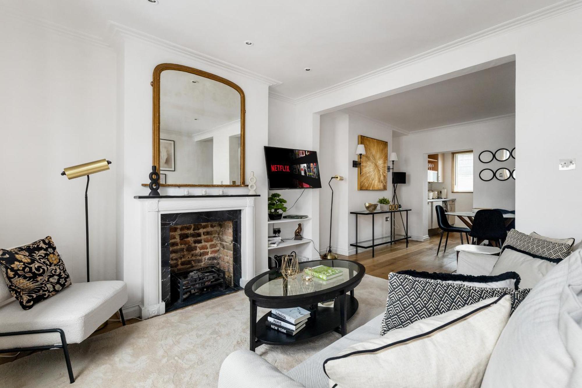 Knightsbridge Residences By Dena Elite Collection Londen Kamer foto